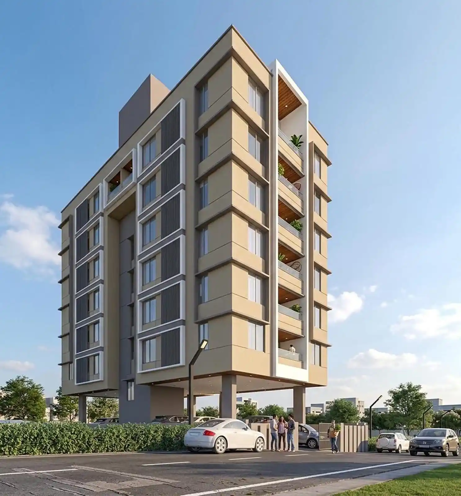 Vedsindhu elevation